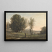 Maisemamaalaus - Jean-Baptiste-Camille Corot — kehystetty taideteos seinällä