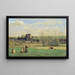 La Ferté-Milonin maisemamaalaus - Jean-Baptiste-Camille Corot — kehystetty taideteos seinällä