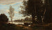 Maisemamaalaus lehmäin kanssa - Jean-Baptiste-Camille Corot — näkymä teoksesta