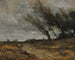 Le Coup de vent - Jean-Baptiste-Camille Corot — näkymä teoksesta