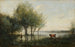 Le Marais - Jean-Baptiste-Camille Corot — näkymä teoksesta
