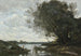 Laiva, joka on lastattu heinällä - Jean-Baptiste-Camille Corot — näkymä teoksesta