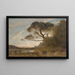 Le grand pin parasol Souvenir d'Italie - Jean-Baptiste-Camille Corot — kehystetty taideteos seinällä