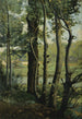 Evaux lähellä Château-Thierry puiden reunustama tie - Jean-Baptiste-Camille Corot — näkymä teoksesta