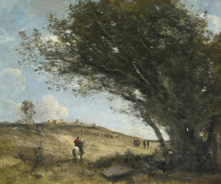 Les Gaulois - Jean-Baptiste-Camille Corot — näkymä teoksesta