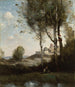 Les dénicheurs Toscans (Case Conflict) - Jean-Baptiste-Camille Corot — näkymä teoksesta