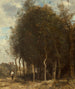 Lisière de bois - Jean-Baptiste-Camille Corot — näkymä teoksesta