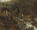 Un torrent avec une chèvre debout filant - Jean-Baptiste-Camille Corot — näkymä teoksesta