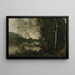 Jean-Baptiste-Camille Corot — kehystetty taideteos seinällä