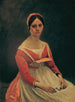 Madame Legois - Jean-Baptiste-Camille Corot — näkymä teoksesta