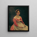 Madame Legois - Jean-Baptiste-Camille Corot — kehystetty taideteos seinällä