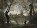 Mantses auringonlaskussa - Jean-Baptiste-Camille Corot — näkymä teoksesta