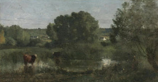 JeanBaptisteCamille Corot - Marcoussis La Mare Aux Vaches.webp