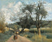 Marcoussis, tie halkojen läpi - Jean-Baptiste-Camille Corot — näkymä teoksesta