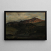 Mont Cavo - Jean-Baptiste-Camille Corot — kehystetty taideteos seinällä