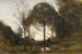Nymfit ja faunit - Jean-Baptiste-Camille Corot — näkymä teoksesta