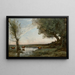 Marais Antiikkimaalaus - Jean-Baptiste-Camille Corot — kehystetty taideteos seinällä