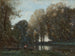 Pêcheur amarré sur la rive verte - Jean-Baptiste-Camille Corot — näkymä teoksesta