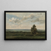 Orlanesinen maalaustaidetuloste - Jean-Baptiste-Camille Corot — kehystetty taideteos seinällä