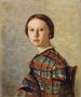 Portrait d'une jeune fille - Jean-Baptiste-Camille Corot — näkymä teoksesta