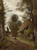 Saint-Quentin-des-Prés Oise lähellä Gournay-en-Bray - Jean-Baptiste-Camille Corot — näkymä teoksesta