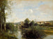 Seine ja vanha silta Limayssä - Jean-Baptiste-Camille Corot — näkymä teoksesta