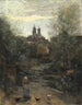 L Semur kirkon polku - Jean-Baptiste-Camille Corot — näkymä teoksesta