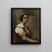 Sibylle - Jean-Baptiste-Camille Corot — kehystetty taideteos seinällä