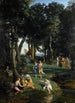 Silène - Jean-Baptiste-Camille Corot — näkymä teoksesta