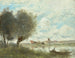 Souvenir d'Ault - Jean-Baptiste-Camille Corot — näkymä teoksesta
