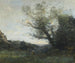 Souvenir d'Italie. La cueillette - Jean-Baptiste-Camille Corot — näkymä teoksesta