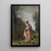 Elämän kevät - Jean-Baptiste-Camille Corot — kehystetty taideteos seinällä