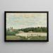 Le Bain - Jean-Baptiste-Camille Corot — kehystetty taideteos seinällä