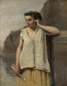 Muse - Jean-Baptiste-Camille Corot — näkymä teoksesta