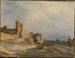 Pyhien palatsi Avignonissa - Jean-Baptiste-Camille Corot — näkymä teoksesta