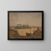 Arrasin muureista - Jean-Baptiste-Camille Corot — kehystetty taideteos seinällä