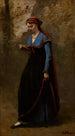 Lukija - Jean-Baptiste-Camille Corot — näkymä teoksesta
