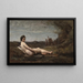 Le Repos - Jean-Baptiste-Camille Corot — kehystetty taideteos seinällä