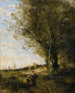 Les collectionneurs de bois - Jean-Baptiste-Camille Corot — näkymä teoksesta