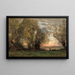 Kalastaja, iltavaikutelma - Jean-Baptiste-Camille Corot — kehystetty taideteos seinällä