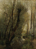 Un ruisseau environs de Beauvais - Jean-Baptiste-Camille Corot — näkymä teoksesta