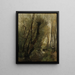 Un ruisseau environs de Beauvais - Jean-Baptiste-Camille Corot — kehystetty taideteos seinällä