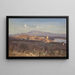 Villeneuve-lès-Avignonin maalaus - Jean-Baptiste-Camille Corot — kehystetty taideteos seinällä