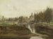 Moret-sur-Loing'n näkymä - Jean-Baptiste-Camille Corot — näkymä teoksesta