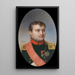 Napoléon Ier Bonaparte - Jean-Baptiste-Jacques Augustin — kehystetty taideteos seinällä