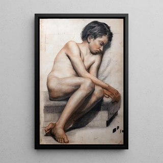 JeanBaptiste Cariven - Child sitting asleep.webp