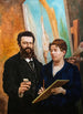 Autoportrait avec sa femme Amélie - Jean-Baptiste Cariven — näkymä teoksesta