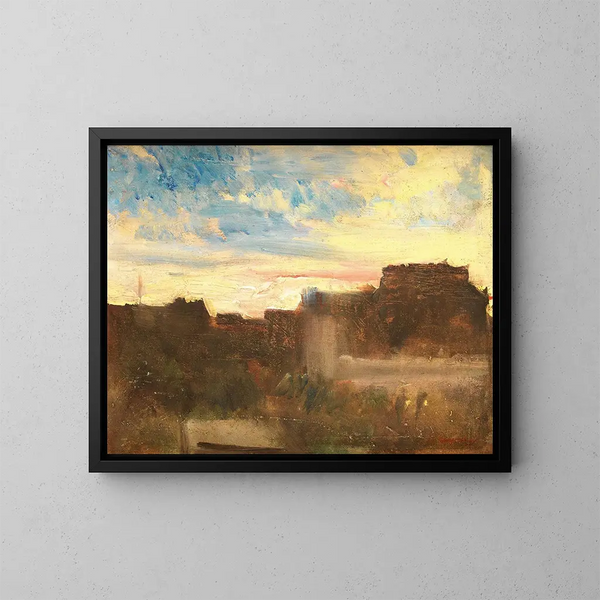 Auringonnousu - Jean-Baptiste Carpeaux — kehystetty taideteos seinällä