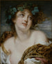 Bacchante - Jean-Baptiste Greuze — näkymä teoksesta