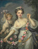 Flore et Zéphyr - Jean-Baptiste Greuze — näkymä teoksesta